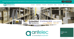 Desktop Screenshot of antelec.fr