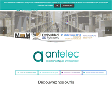 Tablet Screenshot of antelec.fr