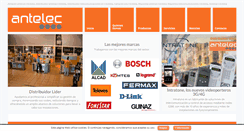 Desktop Screenshot of antelec.es
